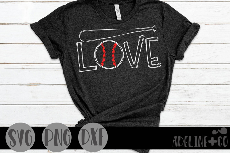 Baseball love, Sports By Adeline&co | TheHungryJPEG