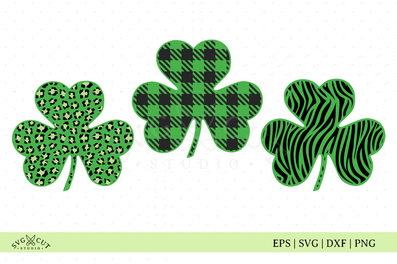 St. Patricks Day SVG Files, Clover SVG files By SVG Cut Studio ...