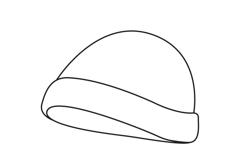 camping hat Outline Icon By Printables Plazza | TheHungryJPEG