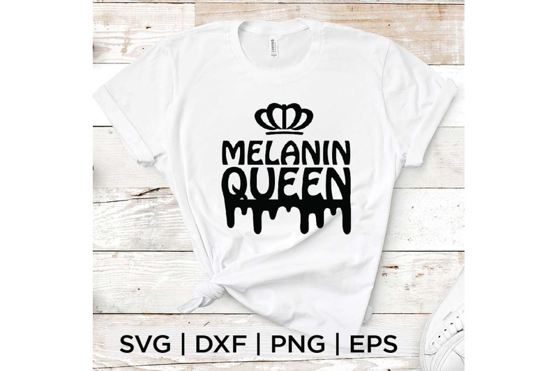 MELANIN QUEEN SVG By spoonyprint | TheHungryJPEG