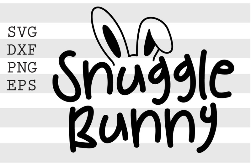 Snuggle bunny SVG By spoonyprint | TheHungryJPEG