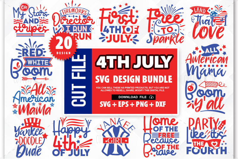 4th of July SVG Bundle, July 4th SVG, Fourth of July svg, America svg ...