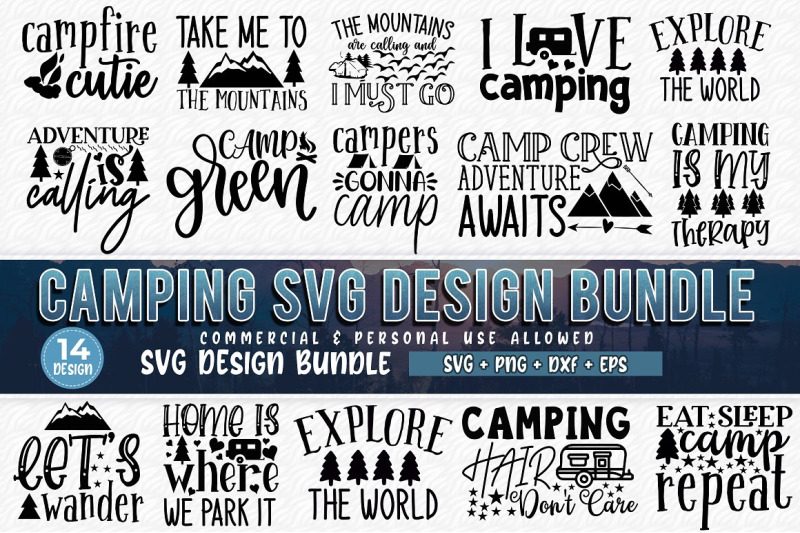 Free Free 53 Free Camping Svg Bundle SVG PNG EPS DXF File