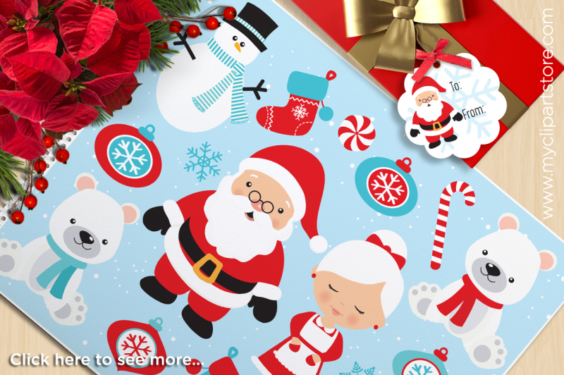 Download Free Christmas North Pole Vector Clipart Crafter File