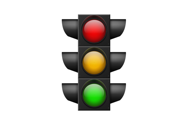 green traffic lights