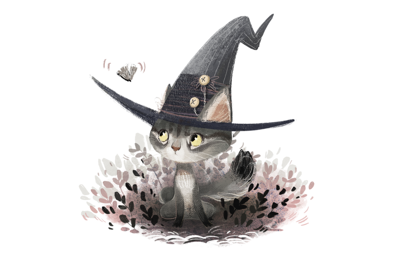 Wizard cat. Cat Wizard Art.