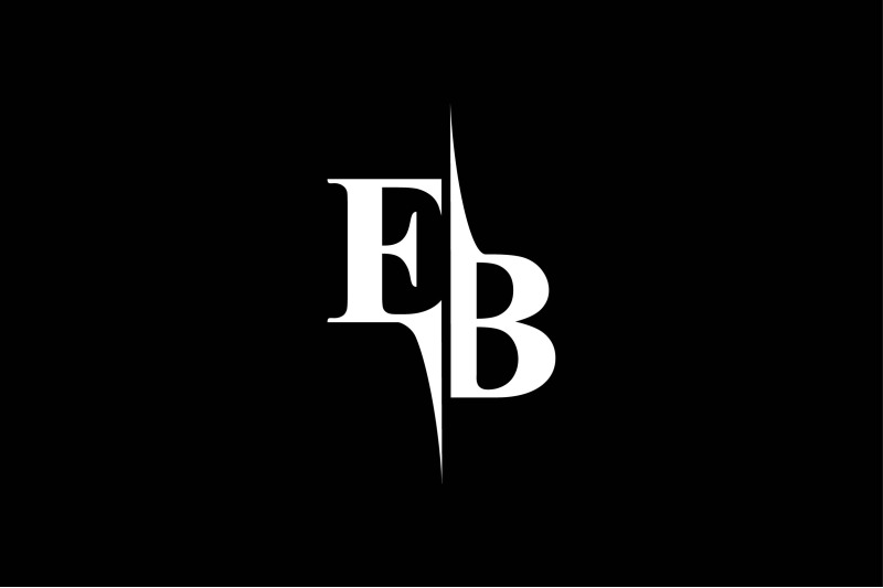 EB Monogram Logo Design By Vectorseller