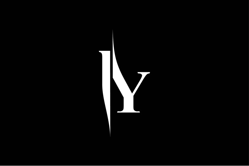 IY Monogram Logo V5 By Vectorseller | TheHungryJPEG