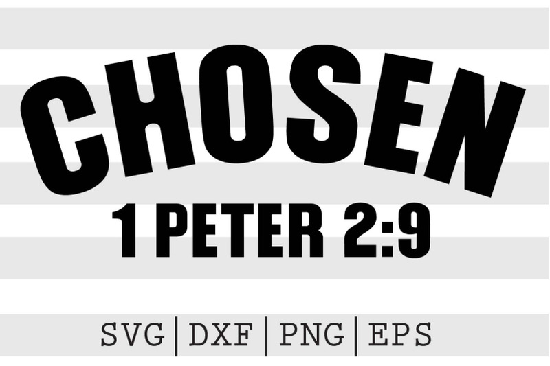 Chosen SVG By spoonyprint | TheHungryJPEG