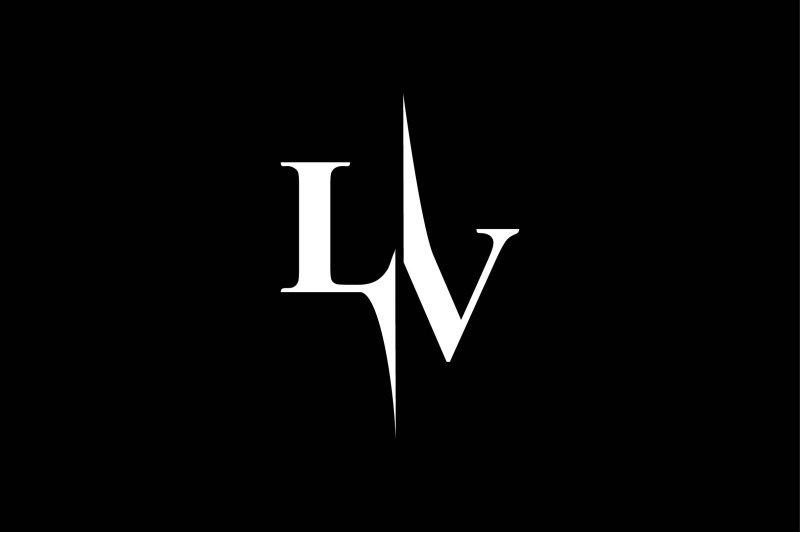 Monogram LV Logo Design By Vectorseller