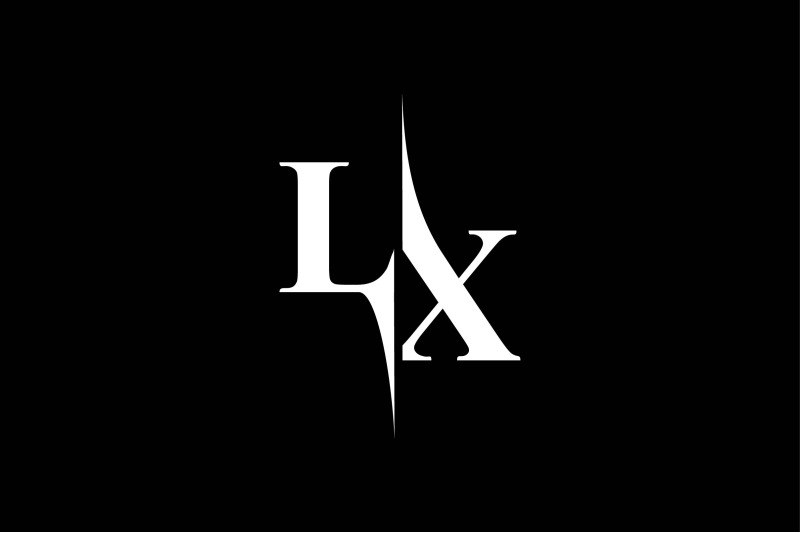 Initial Letter LX Logo Design Graphic by Rana Hamid · Creative Fabrica