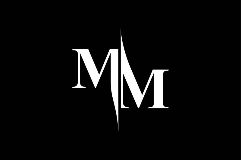 Monogram Letters MW MM Logo