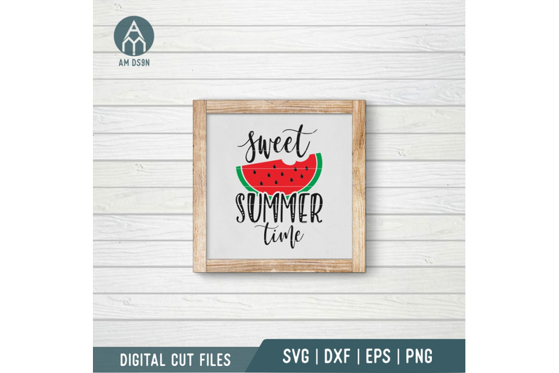 Sweet Summertime svg, Summer svg cut file By am ds9n | TheHungryJPEG