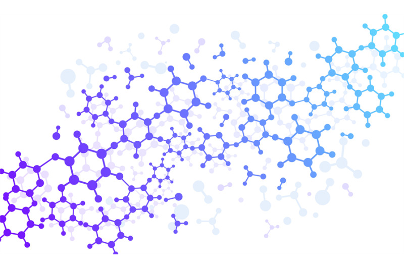 Molecular background. Hexagon chemical structures, medical design. Web ...