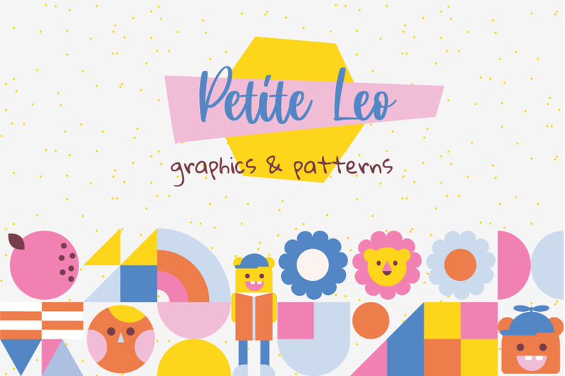 Petite Leo - Graphics and Patterns By YoPixArt | TheHungryJPEG