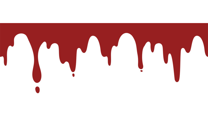 dripping blood vector