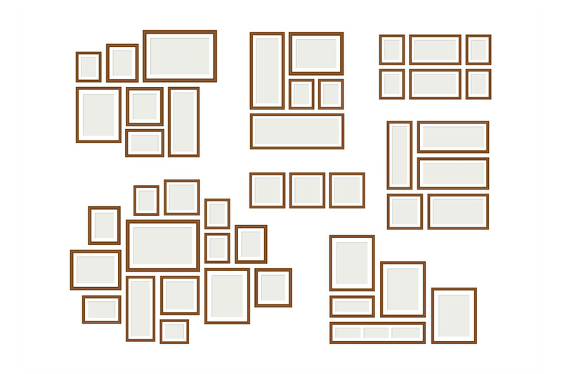 Photo frame collages By SmartStartStocker TheHungryJPEG