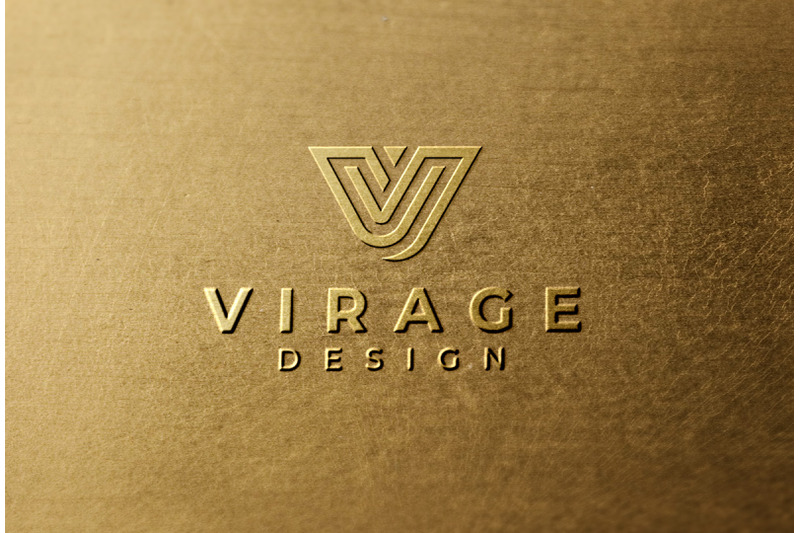 Logo Mockup - Molded copper logo By Smart Works | TheHungryJPEG