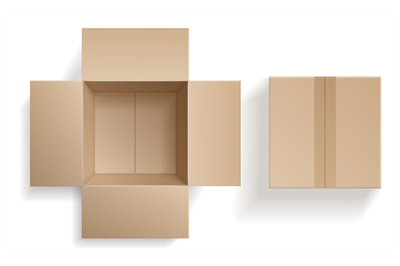 open and closed box