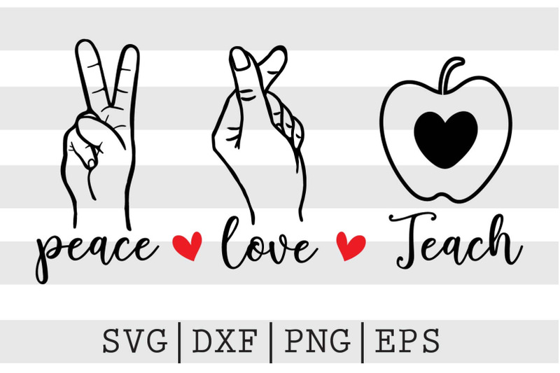 Download Peace Love Plants Svg By Spoonyprint Thehungryjpeg Com