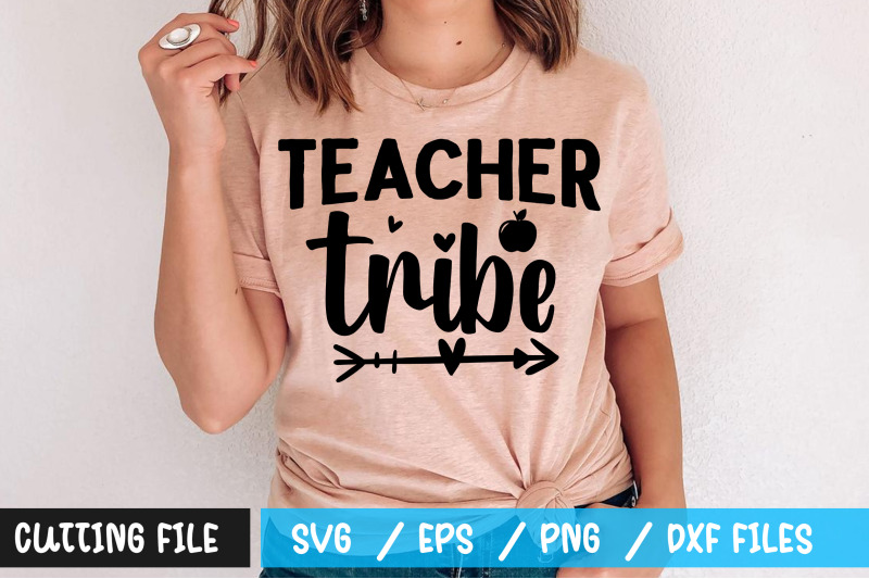 teacher tribe svg By Regulrcrative | TheHungryJPEG