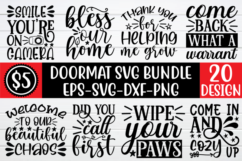 doormat svg bundle By BDB graphics | TheHungryJPEG