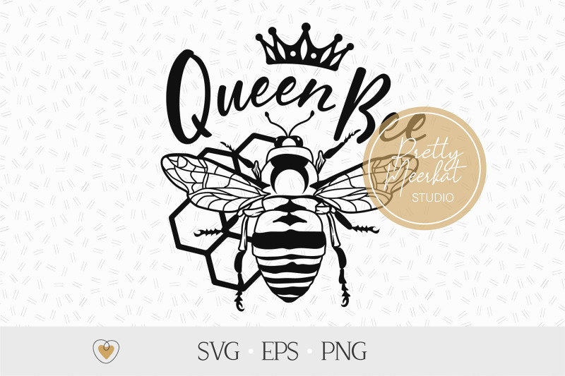 Queen bee svg, Honey bee svg, Honeycomb svg, Bee png By Pretty Meerkat ...