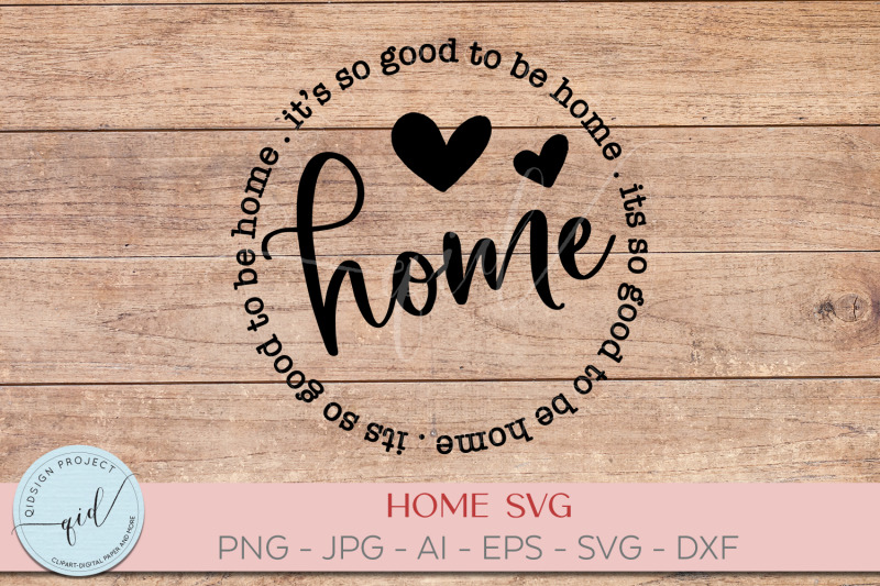 Home Clipart SVG By qidsign project | TheHungryJPEG