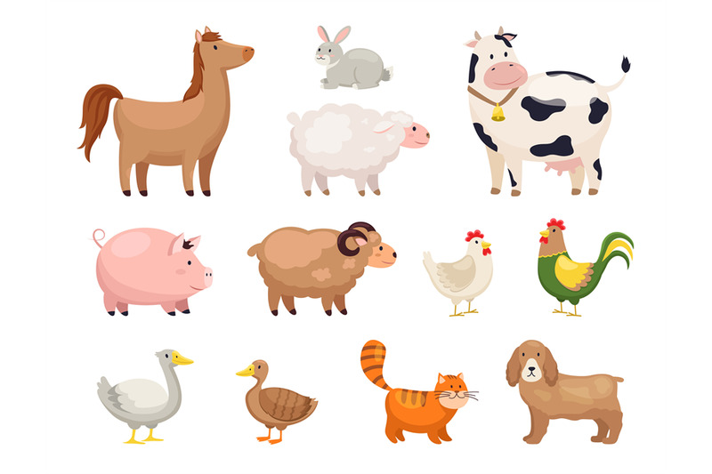 farm animals cartoon