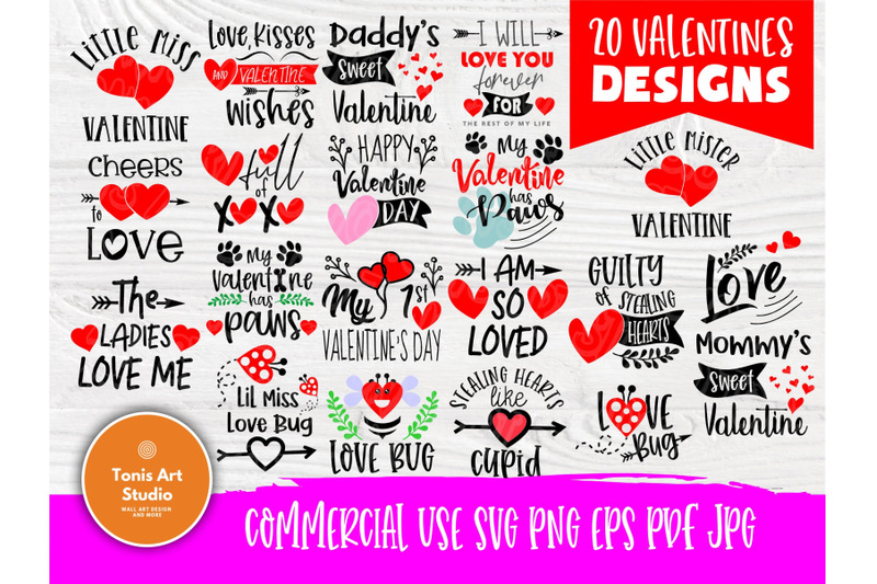 Valentine SVG Bundle, Funny Quotes Svg, Valentines Day Svg By ...