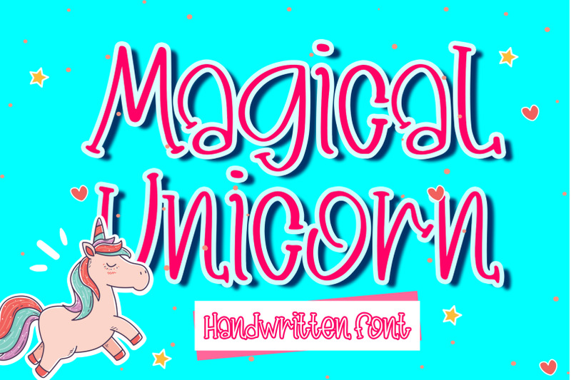 Unicorn magic. Unicorn magic