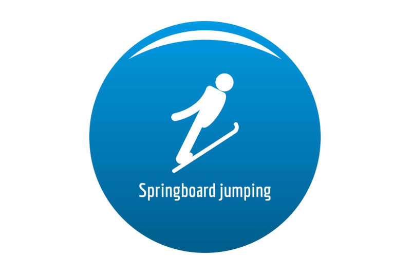 Springboard. Трамплин иконка голубая. Прыжок иконка. Значок 10 прыжков.