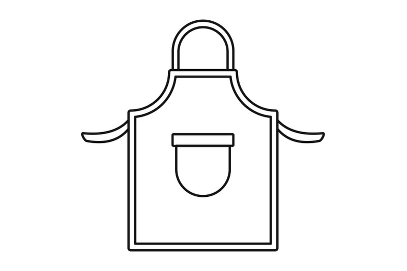 Welding clothes icon, outline style By Anatolir56 | TheHungryJPEG