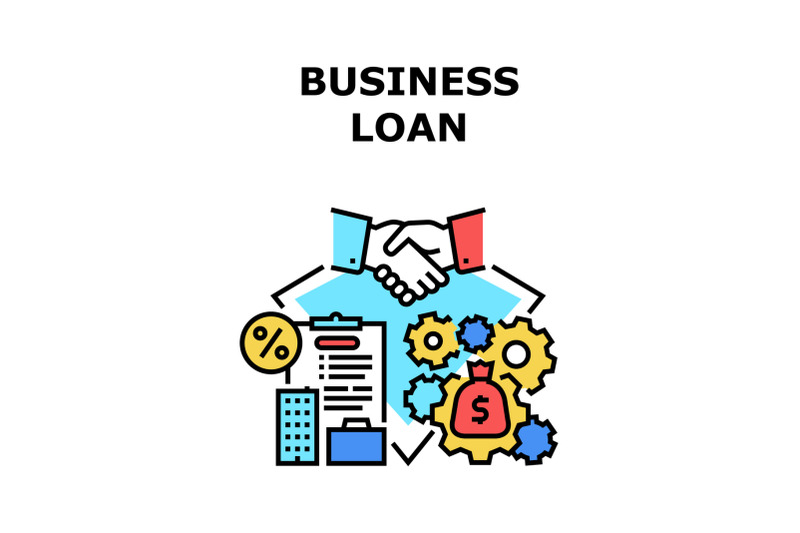 Business Loan Vector Concept Color Illustration By Vectorwin ...