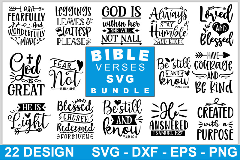 Bible Verses SVG Bundle By teewinkle | TheHungryJPEG