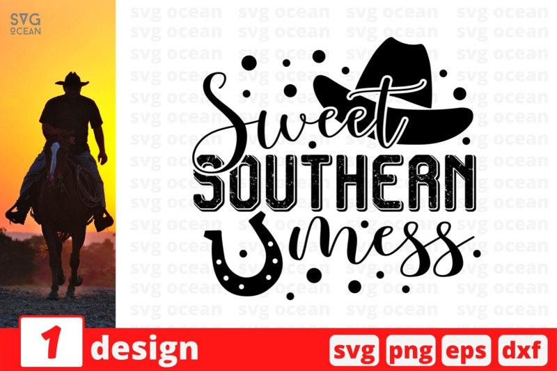 Sweet southern mess SVG Cut File By SvgOcean | TheHungryJPEG