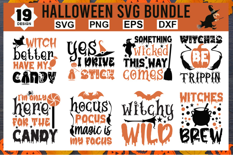 Halloween SVG Bundle By Regulrcrative | TheHungryJPEG