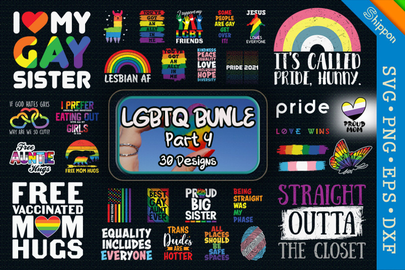 LGBT Pride Bundle Part 4 By Unlimab | TheHungryJPEG