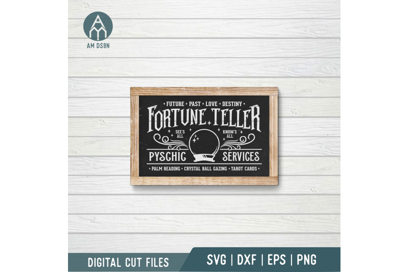 Fortune Teller svg, Pyschic Service, Halloween svg cut file By am ds9n ...