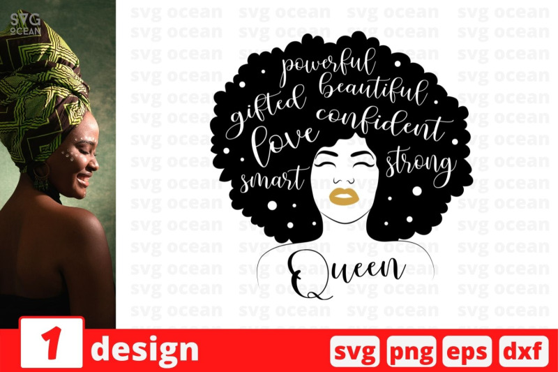 Powerful gifted beautiful confident SVG Cut File By SvgOcean ...