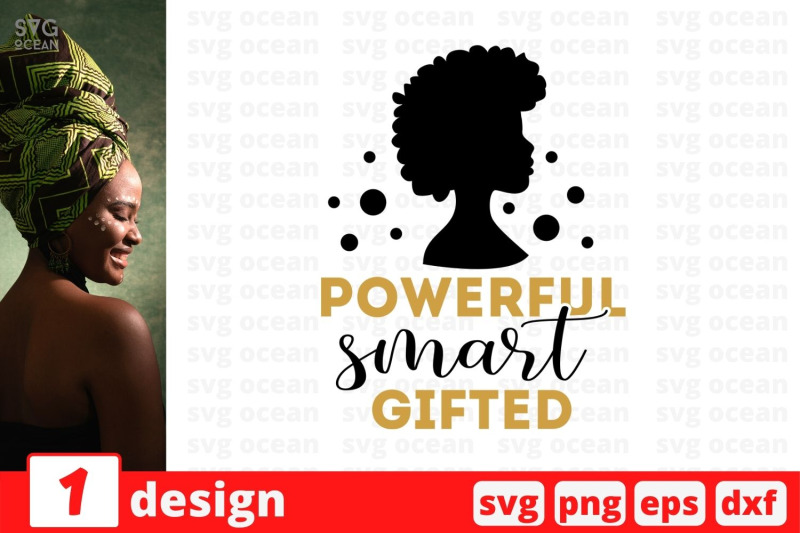 Powerful smart gifted SVG Cut File By SvgOcean | TheHungryJPEG