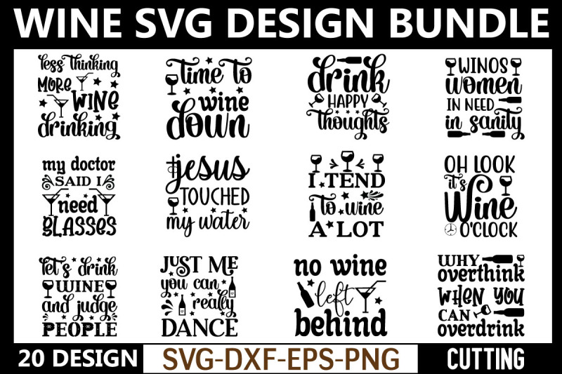 Wine svg design bundle By BDB graphics | TheHungryJPEG