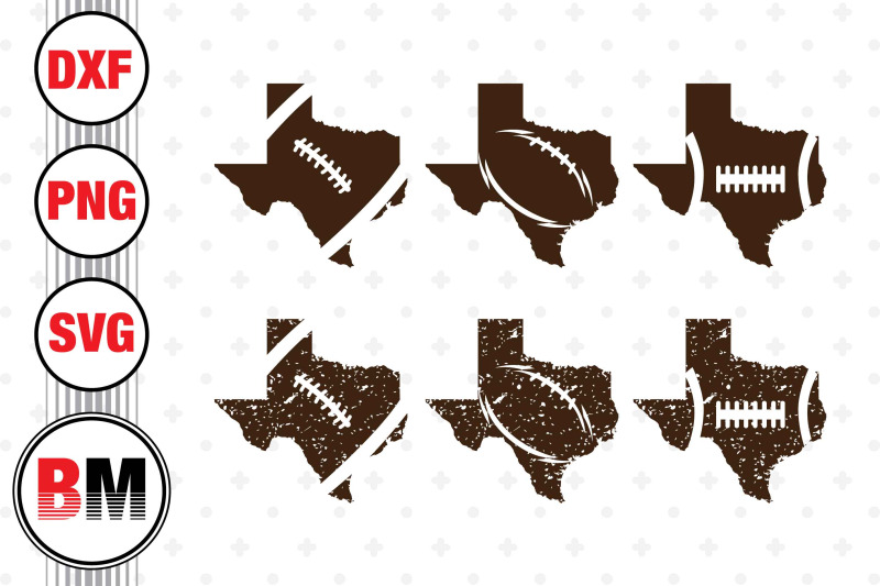 Texas Football SVG, PNG, DXF Files By Bmdesign | TheHungryJPEG