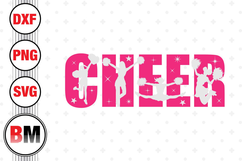 Cheer SVG, PNG, DXF Files By Bmdesign | TheHungryJPEG.com