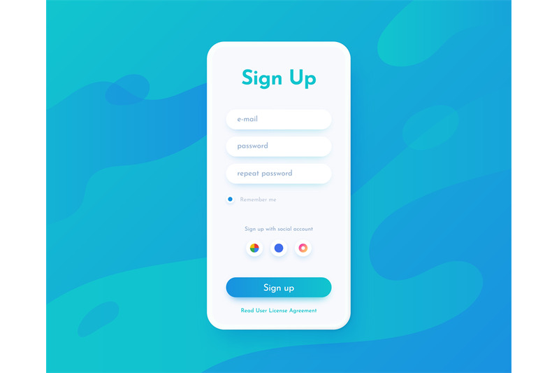 Login and Sign Up Screen