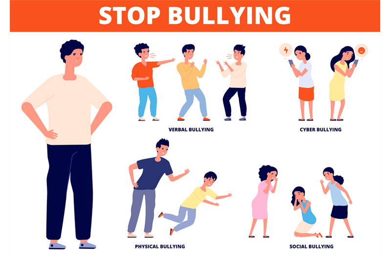 social bullying clipart