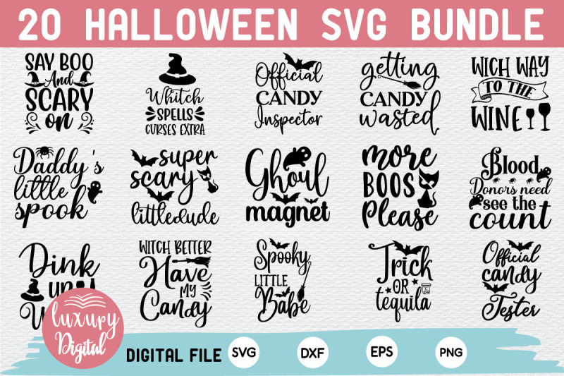 Halloween SVG Bundle By creativesvgzone | TheHungryJPEG