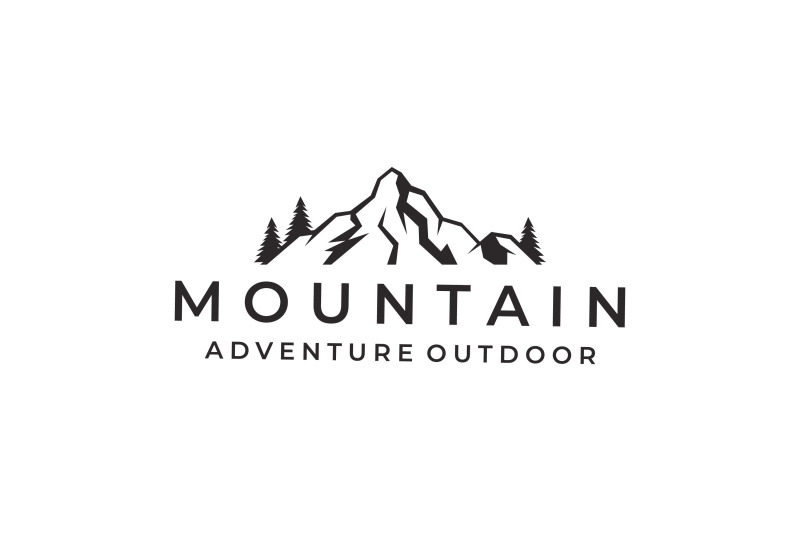 Mountain Adventure Outdoor Logo Design By weasley99 | TheHungryJPEG