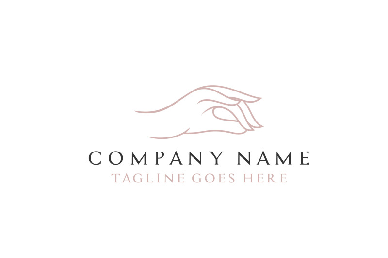 Elegant female hands Logo Design Vector Illustration By weasley99 ...