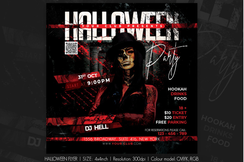 Halloween Flyer By artolus | TheHungryJPEG
